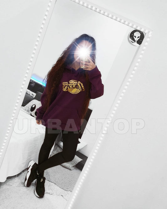 SUDADERA LAKERS UNISEX